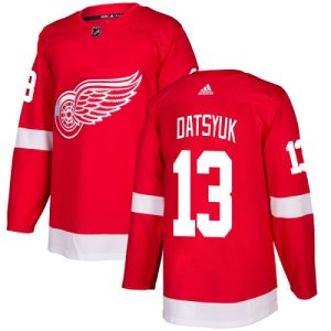 Herren Detroit Red Wings Eishockey Trikot Pavel Datsyuk #13 Authentic Rot Heim